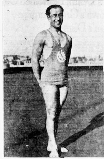 Ο Hal στους Ολυμπιακούς αγώνες της Αμβέρσας.